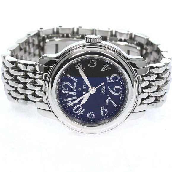 ZENITH babystar open elite 03.1220.67 black Dial Automatic Ladies Watch_810212 - Picture 2 of 6